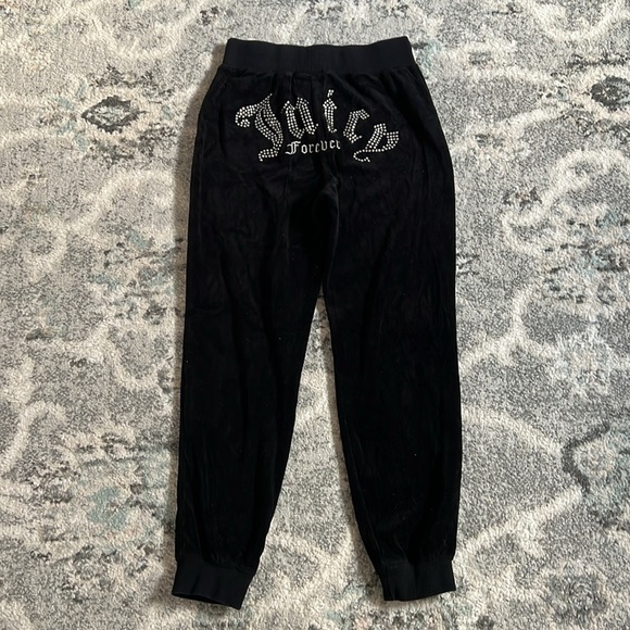 Juicy Couture x Forever 21 Black Velour Joggers - Picture 6 of 13